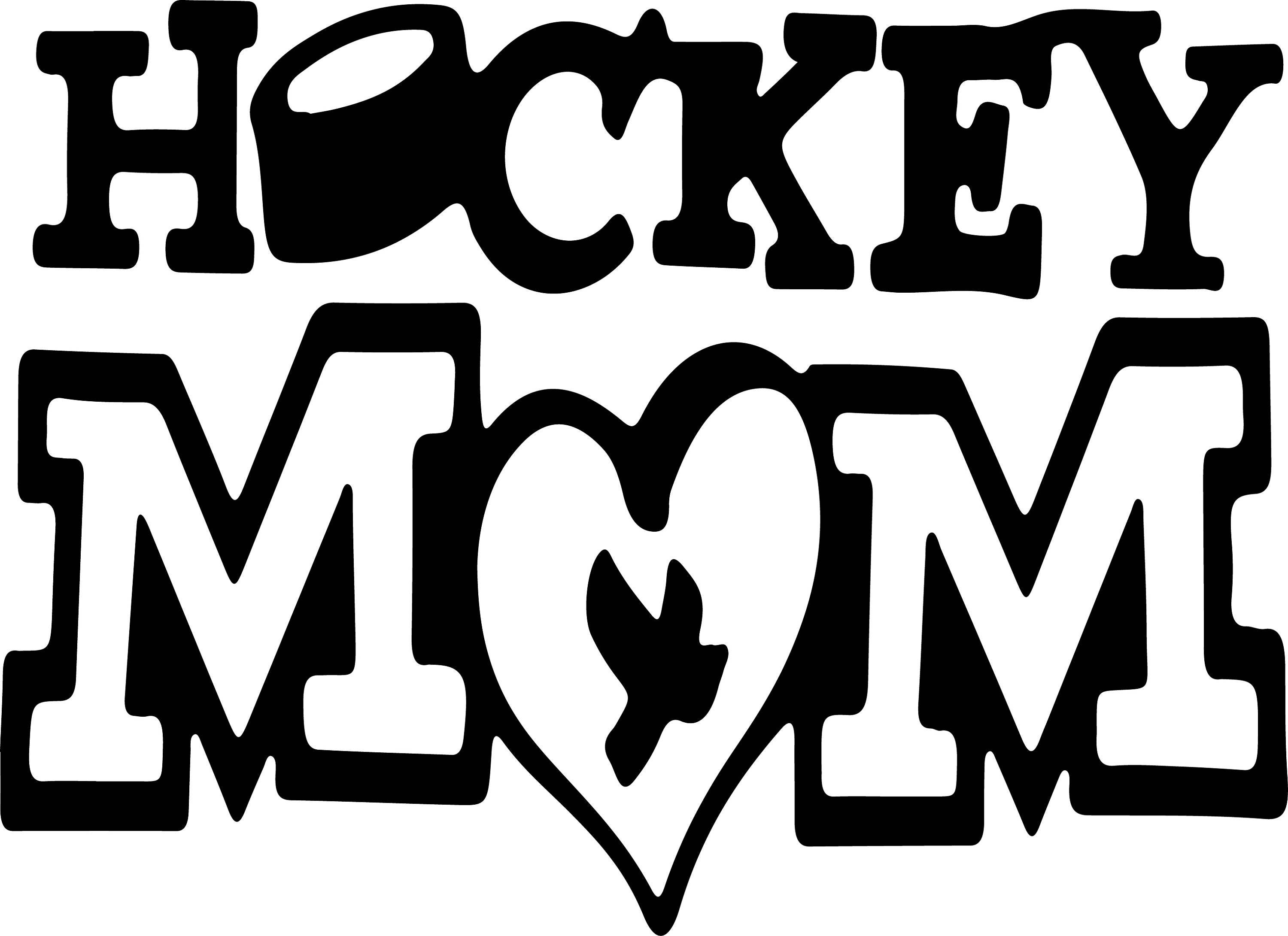 Download Hockey mom Svg Files Silhouettes Dxf Files Cutting files ...