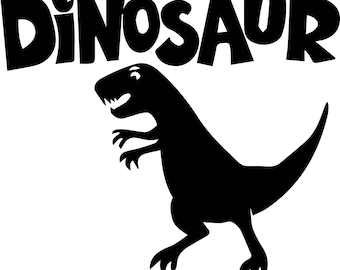 Download Dinosaur Silhouette SVG Files for Cricut or Silhouette Cute