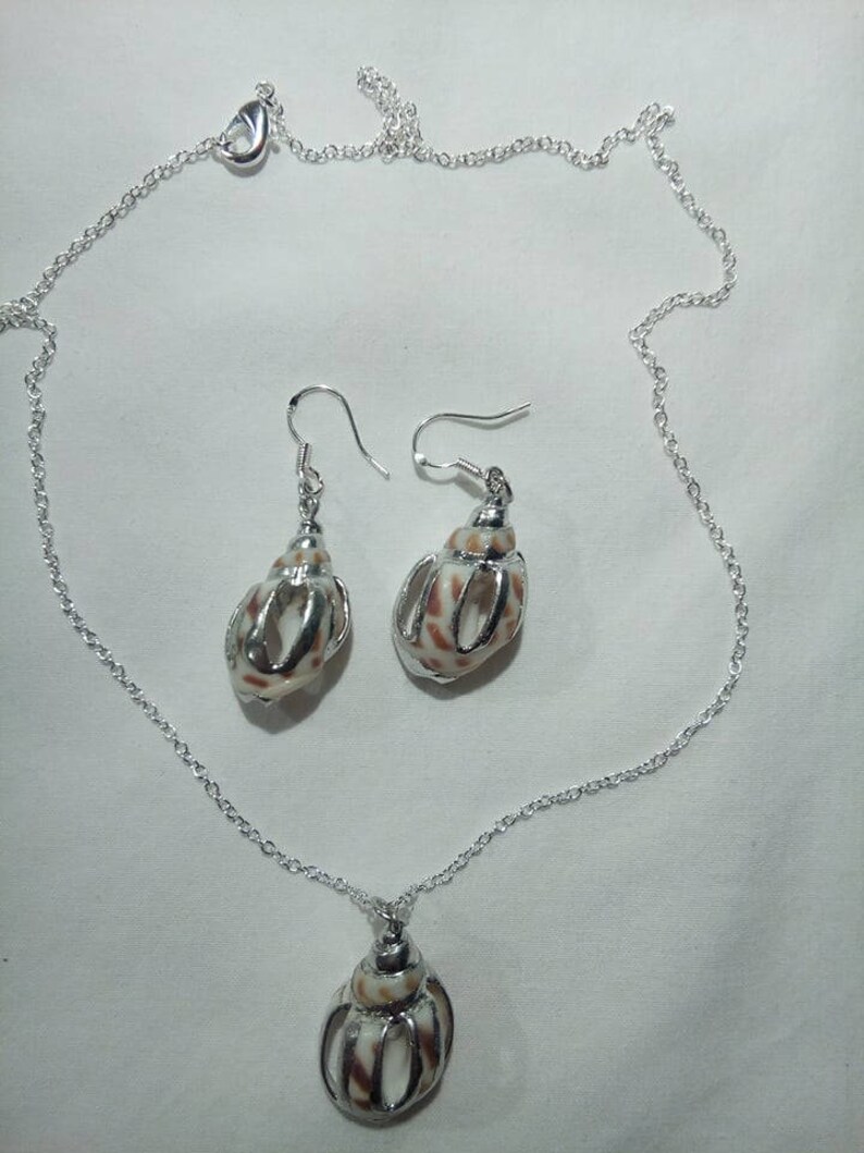 Natur Sea Shell Jewelry Set