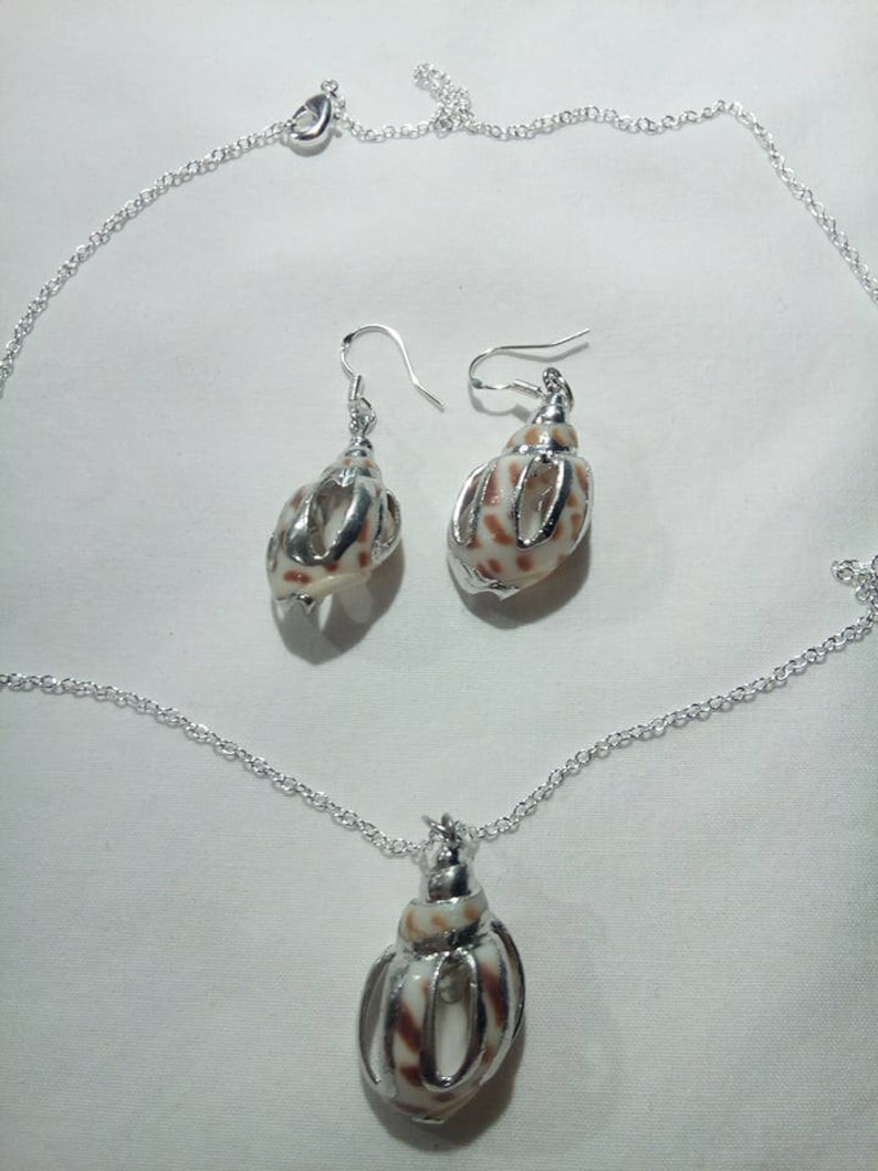 Natur Sea Shell Jewelry Set