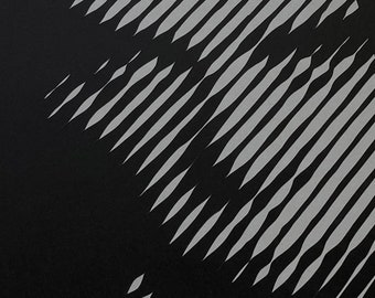 Nick Cave Portrait – Hand-cut Paper – Wall Art – Nick Cave Picture