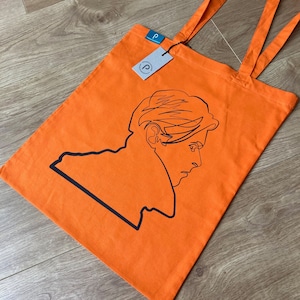 David Bowie Tote Bag – Stroke of Genius – Low Illustration