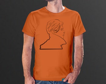 David Bowie T-shirt – Stroke Of Genius – Low Illustration