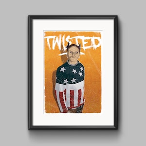 Keith Flint Art Print, Poster, Artwork, Grafica, Graphic Art, Design, Prodigy, Firestarter, Giclée, A2, A3, A4, Gone But Not Forgotten