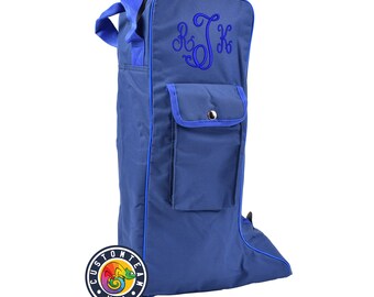custom tall boot bag