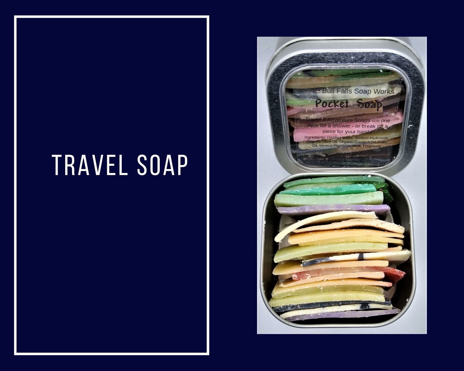 Travel Soap Soap on the go Adventure Soap single use Etsy