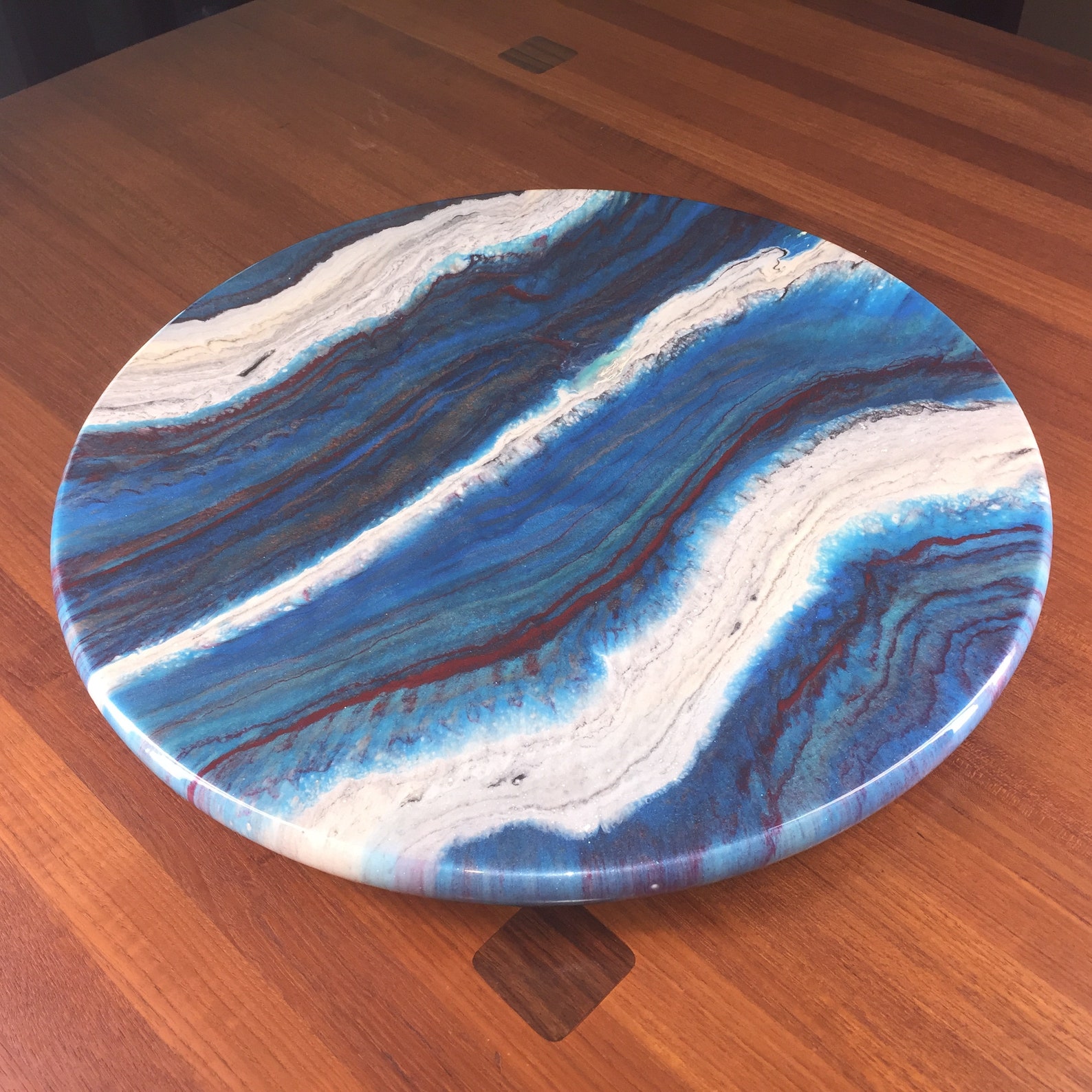 Lazy Susan Granite Patterns Ottoman Lazy Susan Lazy Susan Etsy