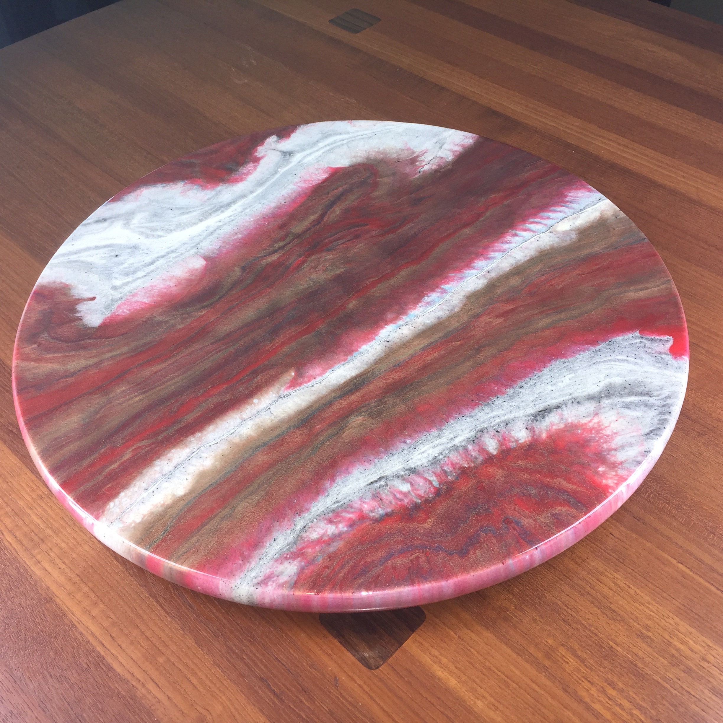 Lazy Susan Granite Patterns Ottoman Lazy Susan Lazy Susan Etsy