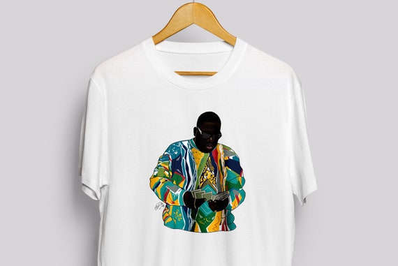 Biggie Cool Tee Notorious B.I.G Line Art T-shirt
