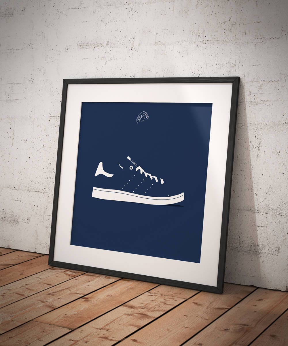 stan smith blue print