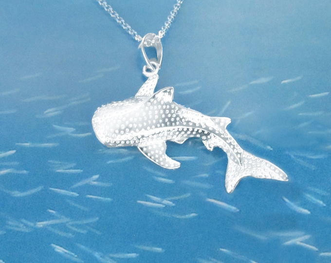 Brass Cute Whale Pendant Necklace Fish Shark Necklace 10PCS-N117