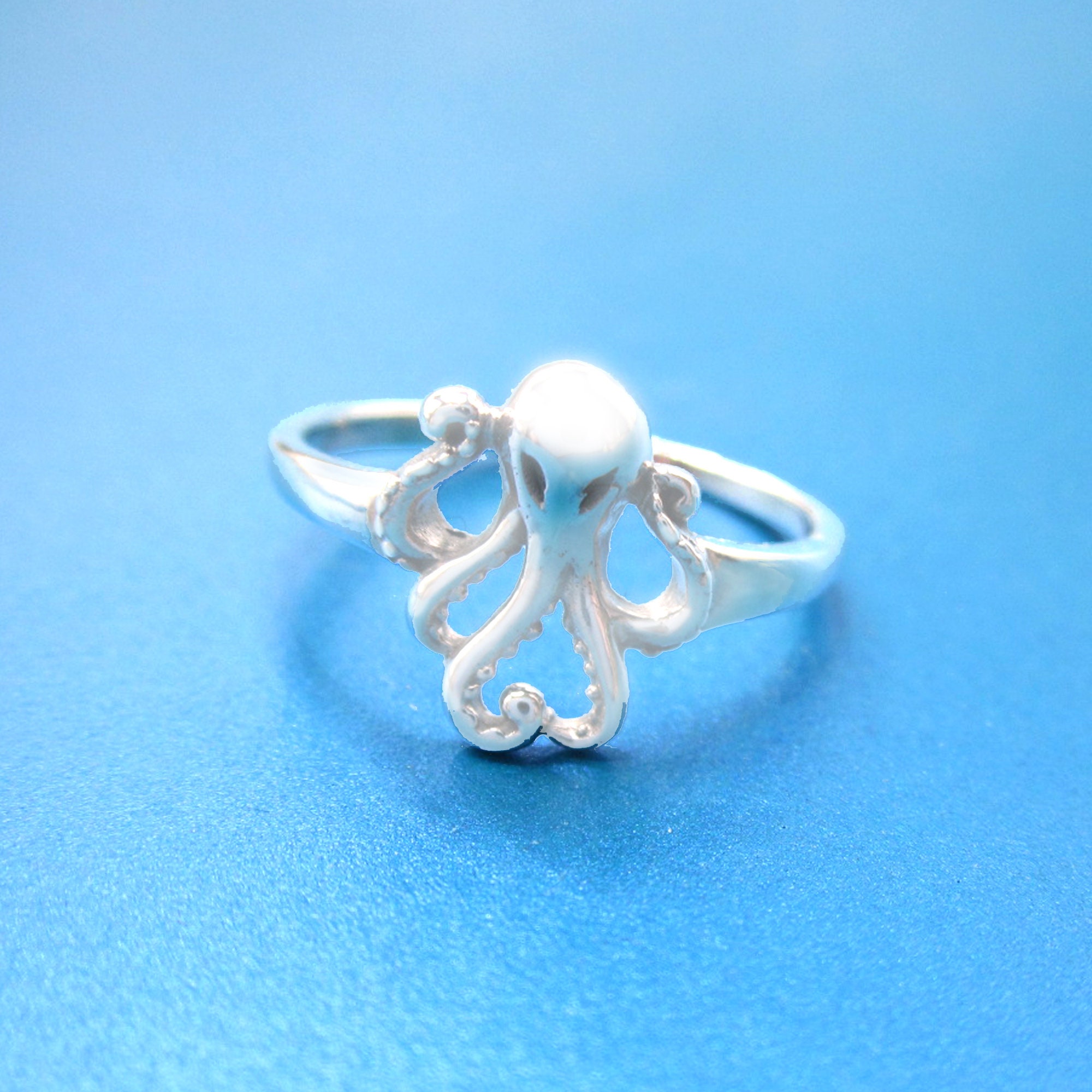 Cool Rings Alloy Gothic Deep sea Squid Octopus Ring fashion jewelry Size..  | eBay
