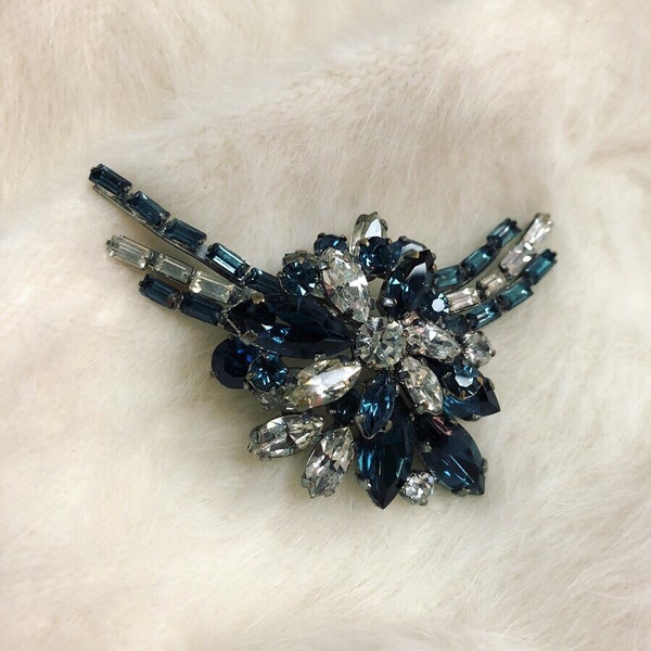 Vintage Winter Ice Queen Brooch (Sherman Inspired)