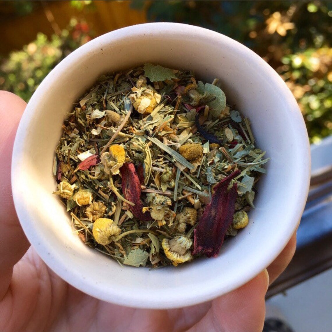 Organic Calming Herbal Tea Blend Organic Loose Leaf Tea for Etsy New