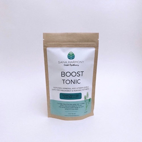 Immunity Booster Loose Leaf Tea for New Moms, Pregnancy, Nettle, Red Raspberry Leaf, Herbal Apothecary