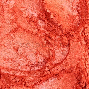 Dark Orange mica powder