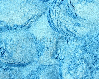 Sky Blue Mica Powder