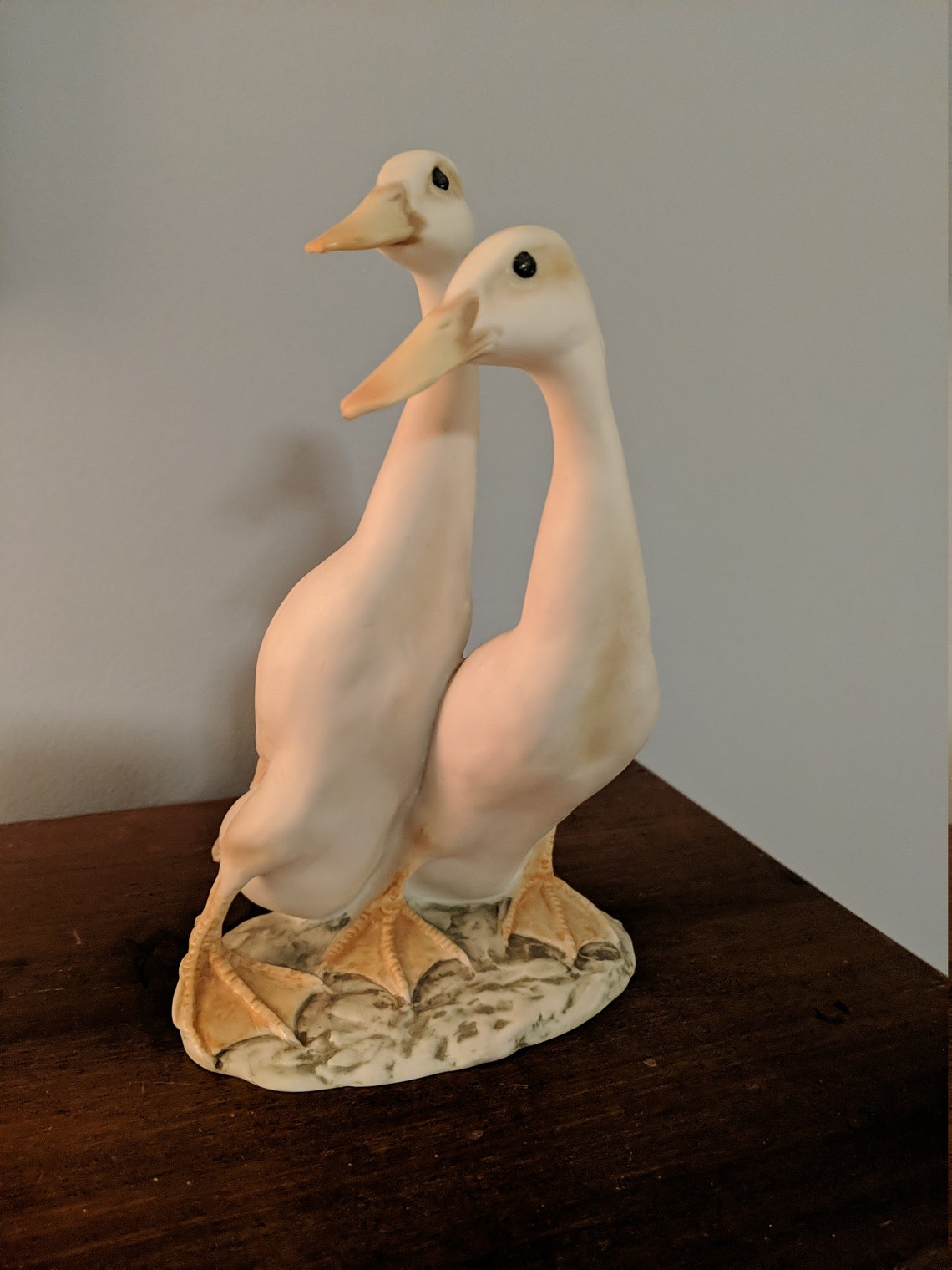 KAISER Porcelain Pair of DUCKS Hand Painted 523 8 Tall. | Etsy
