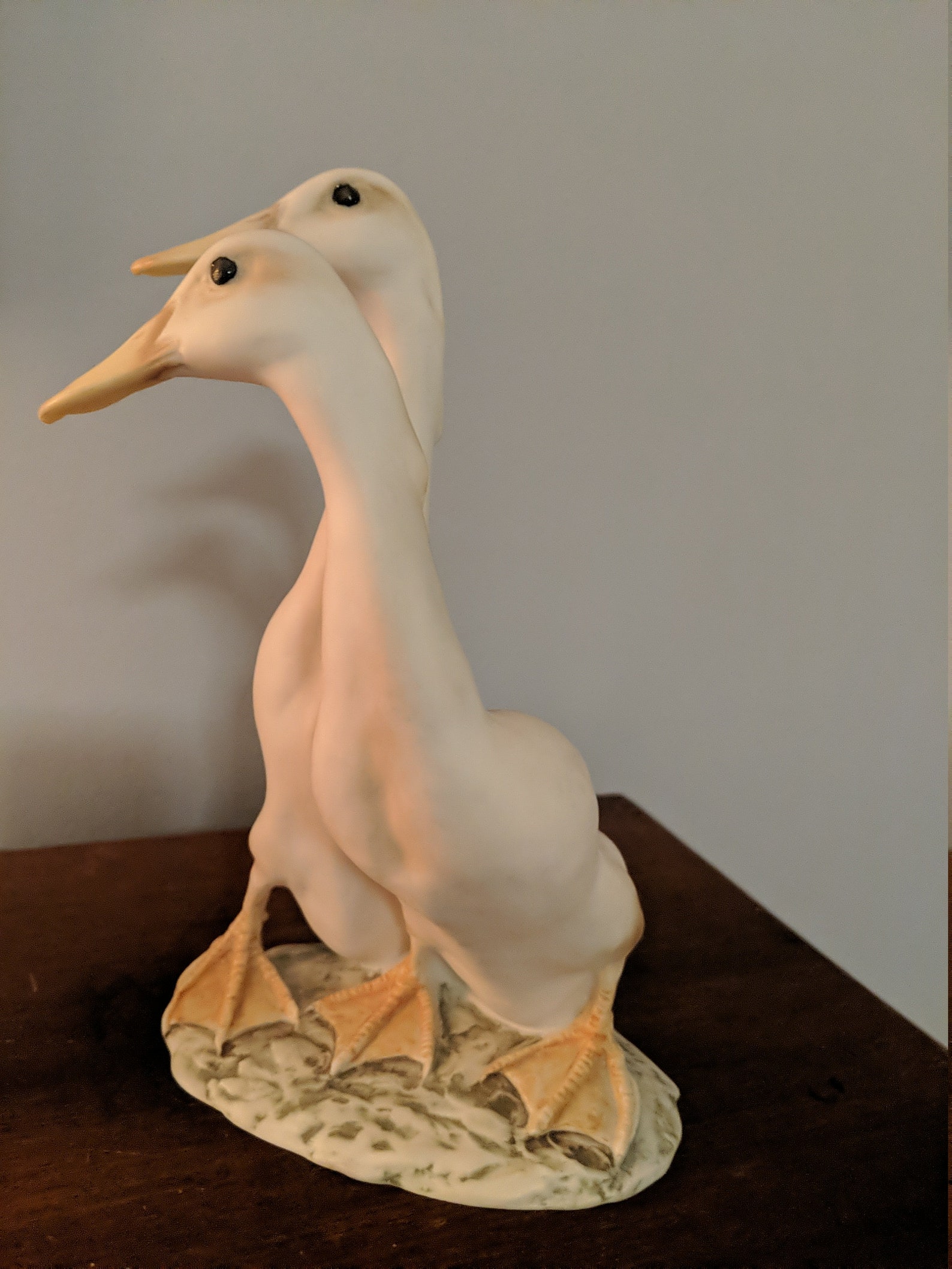 KAISER Porcelain Pair of DUCKS Hand Painted 523 8 Tall. | Etsy