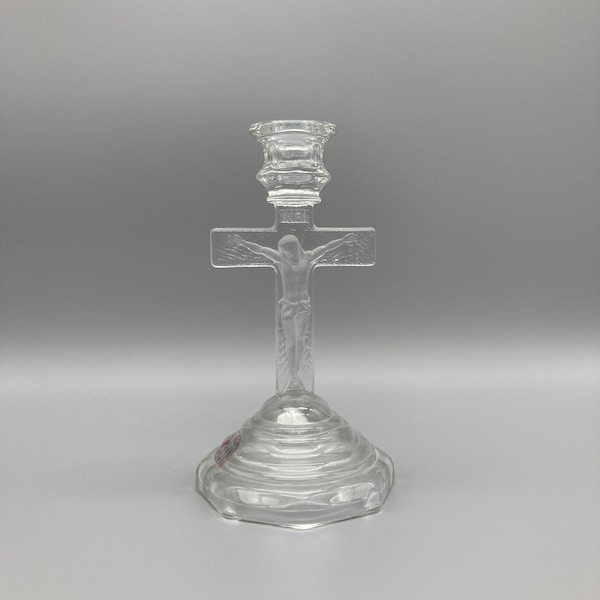 Candle Holder Cross Etsy