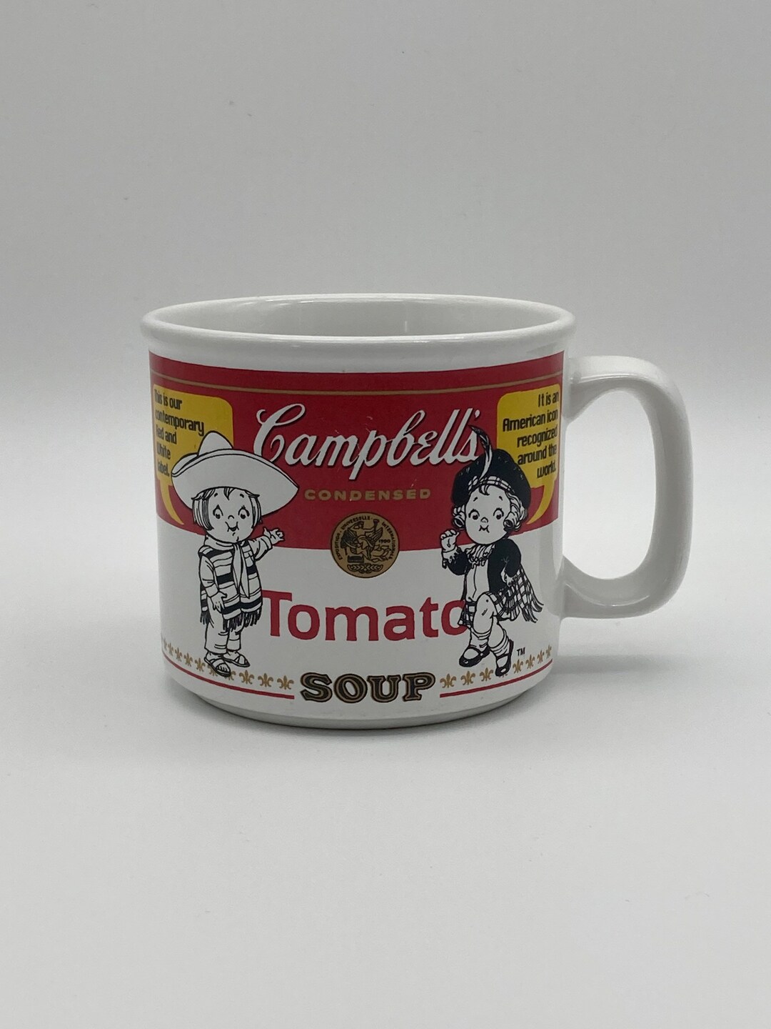 Vintage Campbells Soup Mug Westwood Tomato Soup Mug 1999 Etsy