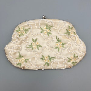 Vintage “Bags by Debbie” Beaded Clutch Purse /hg