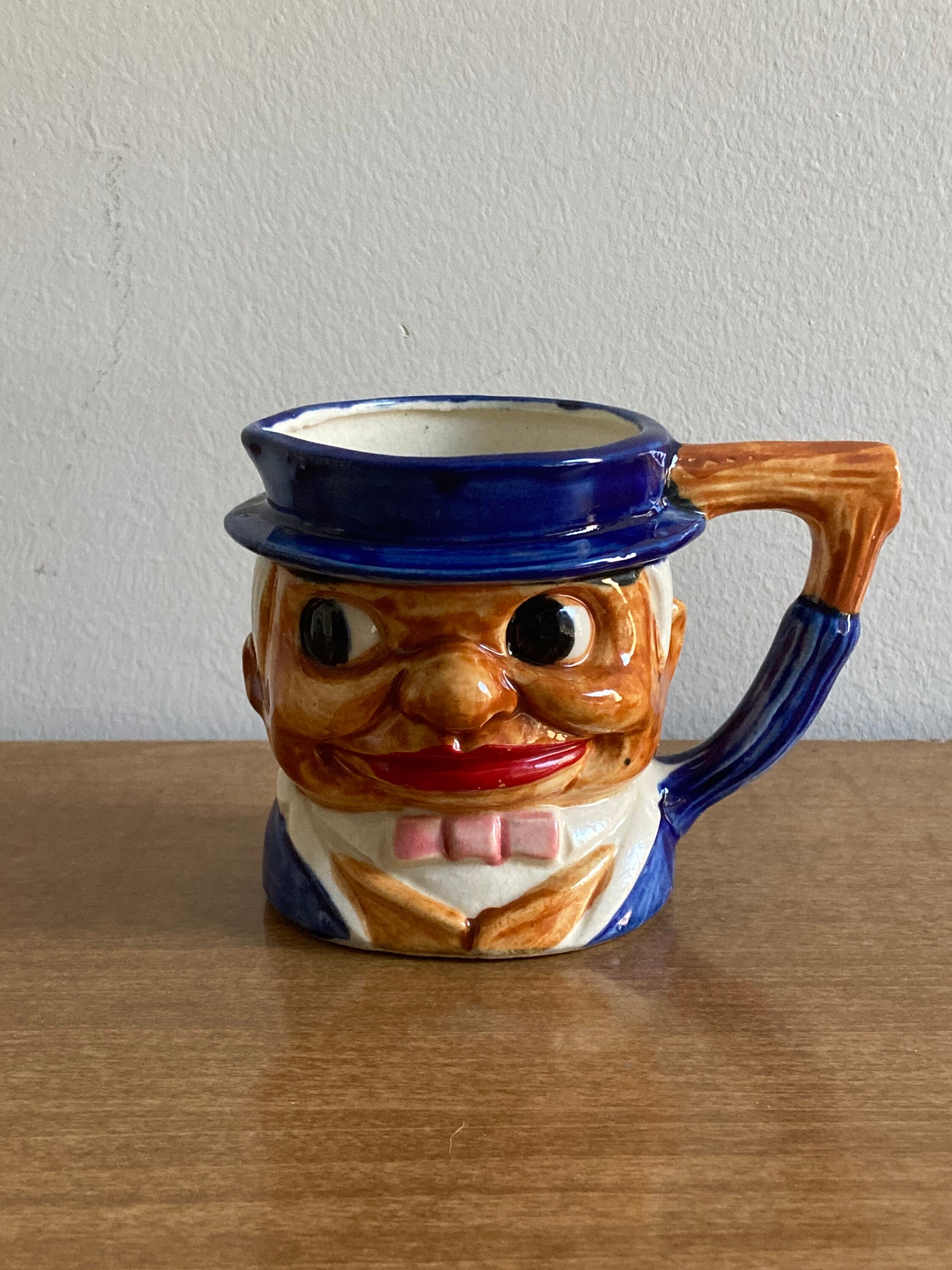 Vintage Toby Creamer Japan Face Mug - Etsy Vintage Toby Creamer Japan Face Mug - Etsy