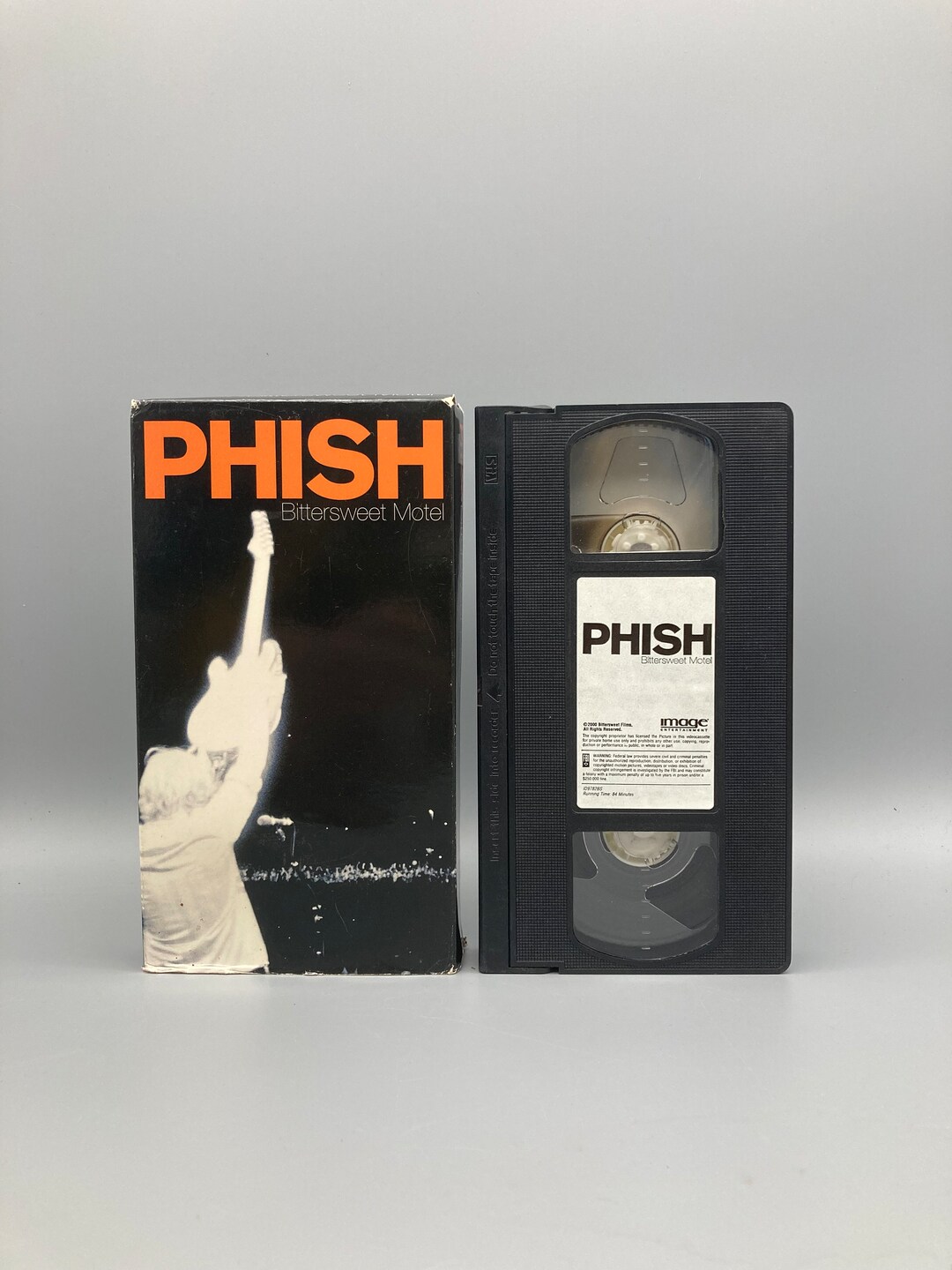 Phish Bittersweet Motel VHS Tape Phish Concert Movie 2000 Etsy