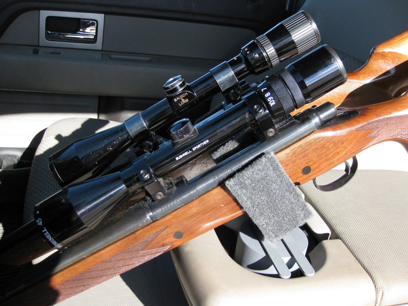 Gun holders for trucks with center console with cup holders Etsy