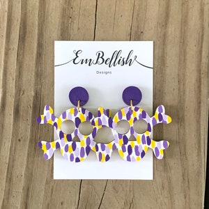 ECU Confetti Pirate Earrings