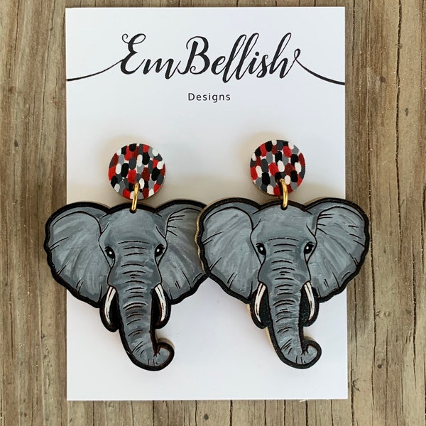 Alabama Crimson Tide Earrings