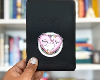 Literally Just a Girl Goose Magnetic Phone & eReader Grip