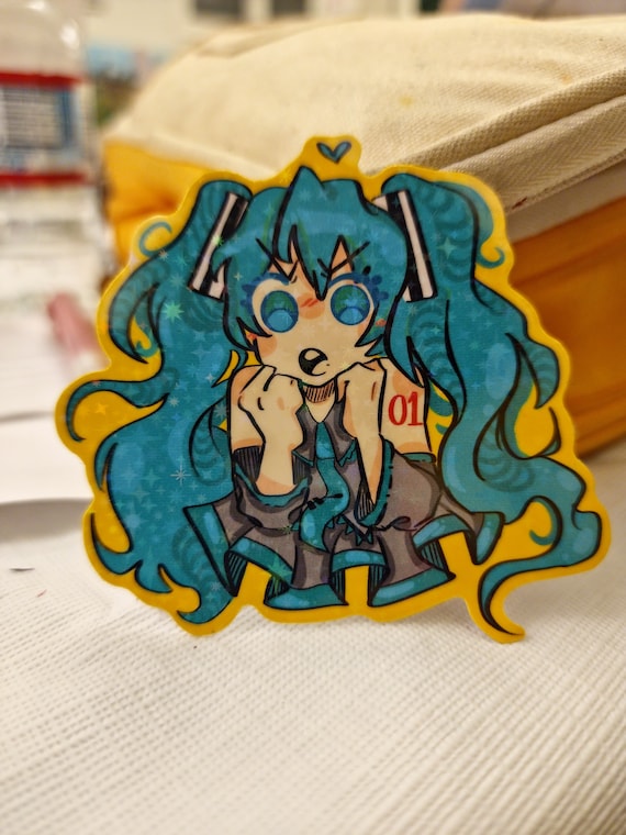 Hatsune Miku Holographic Sticker
