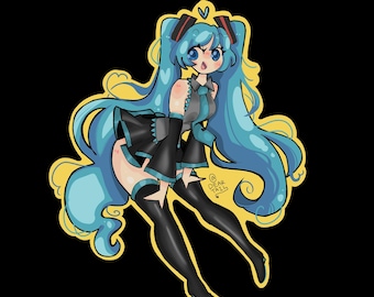 初音ミク ホログラムステッカー！