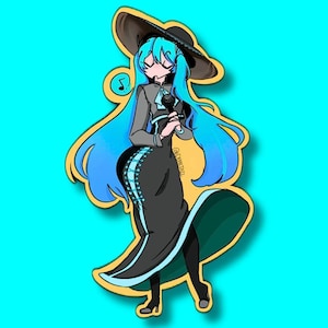 Adesivo Holográfico Mariachi Hatsune Miku