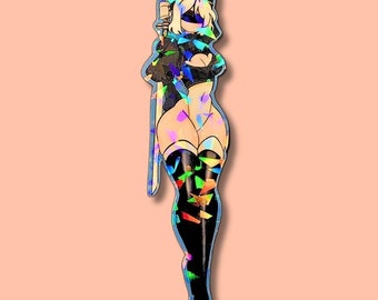 2B Nier: Automata holographic sticker