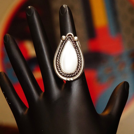 Etsy teardrop ring deals