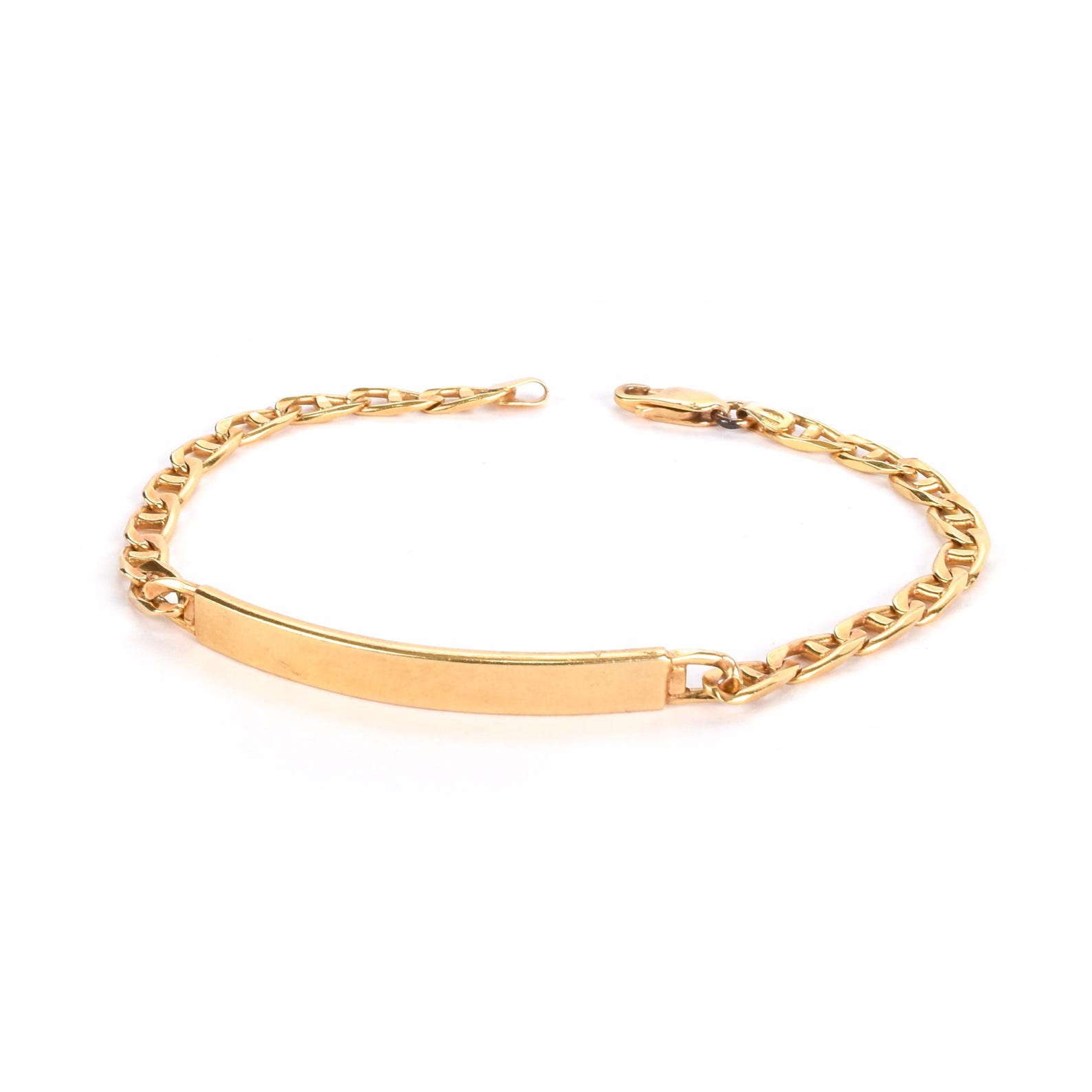 Vintage 14K Gold Mariner Bracelet