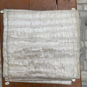 Custom Cotton Hand Embroidered Pillow – Luxurious Decorative Cushion 40&quot;x 40&quot;inches set of 5 Pec