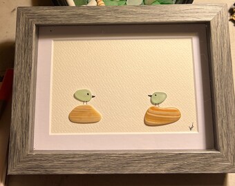 Sea Glass Birds