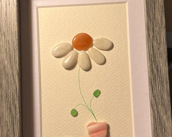 Sea Glass Flower
