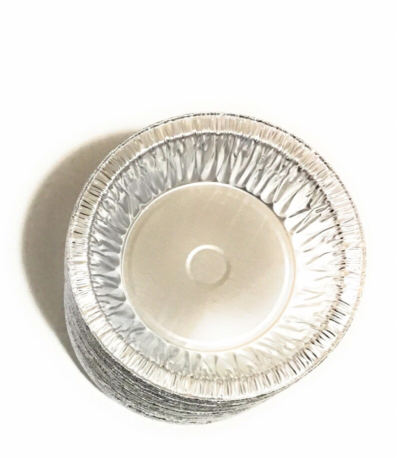 Disposable 5 Aluminum Foil Tart Pie Tin pack of 50 Etsy
