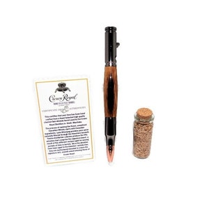 Crown Royal Whiskey Barrel Bolt Action Pen