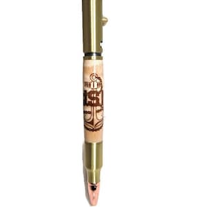 Navy Chief Engraved Anchor Pen