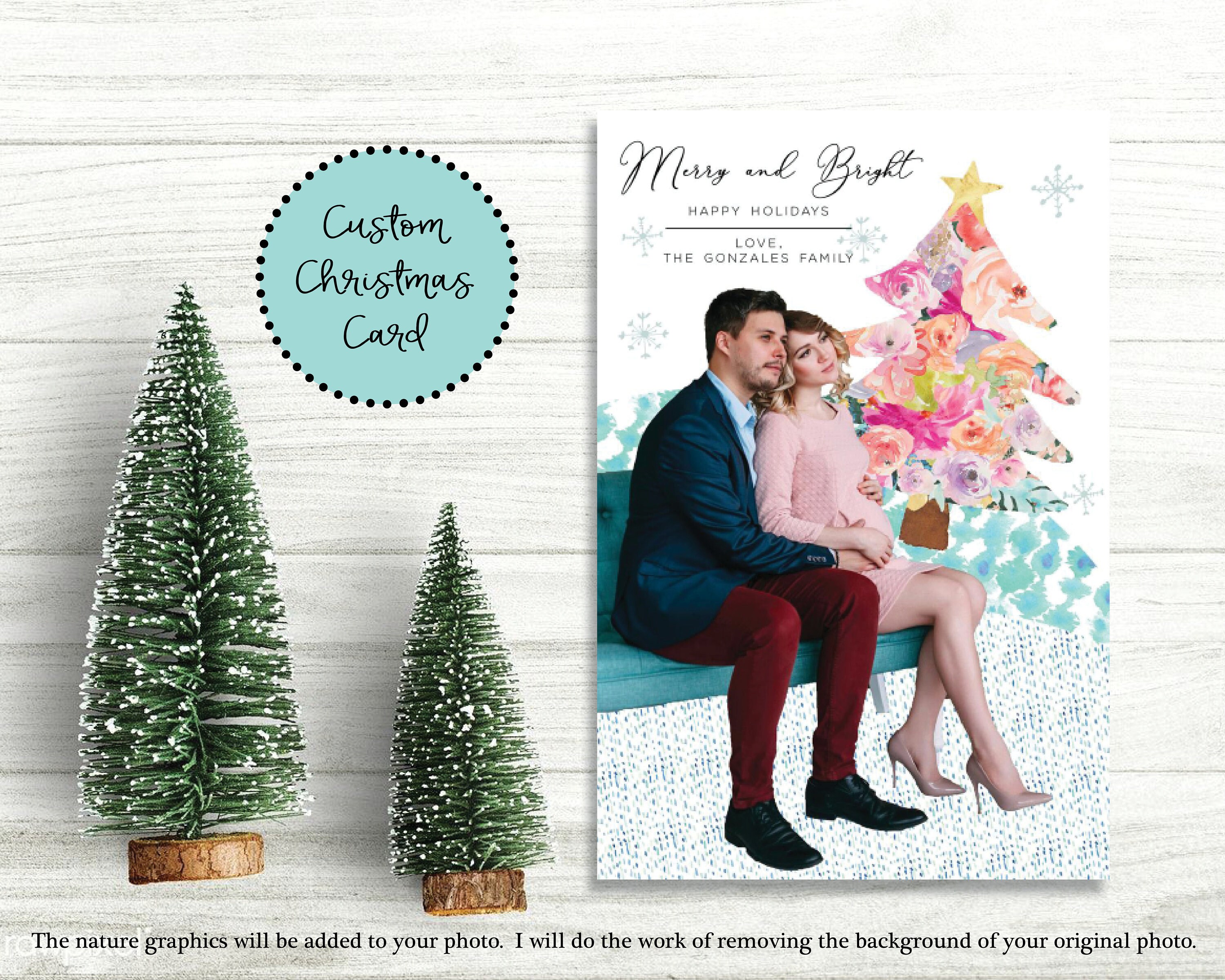 Alternative Christmas/Holiday Family Card Custom Your Etsy