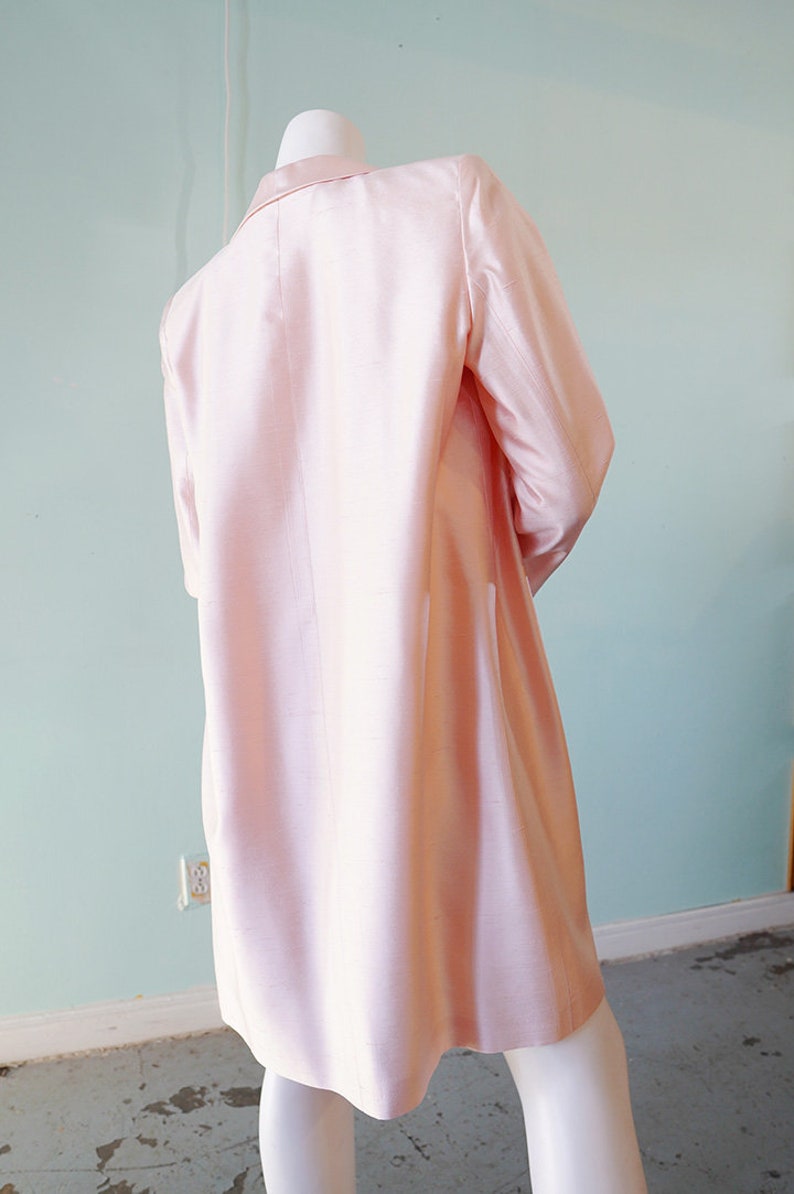 Escada Couture pale pink raw silk jacket image 6