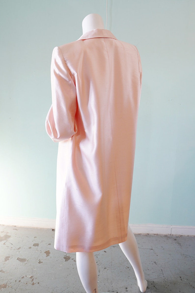 Escada Couture pale pink raw silk jacket image 7