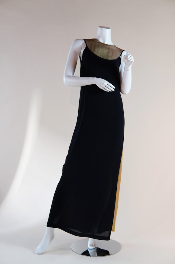 1990s Jean Paul Gaultier Classique dress with she… - image 4