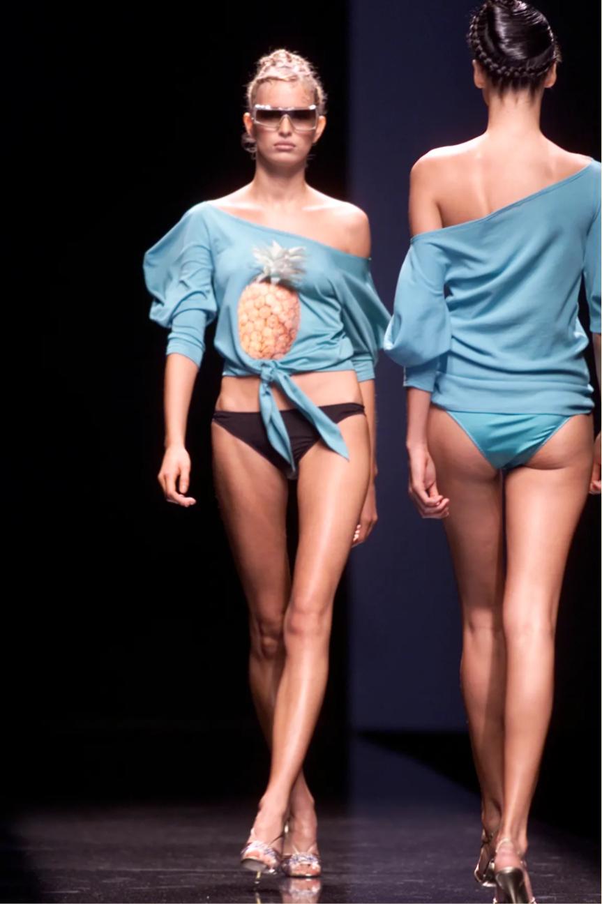 S/S 2001 Chloe by Stella Mccartney Collectible Runway Pineapple
