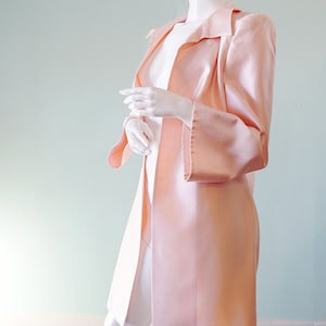 Escada Couture pale pink raw silk jacket image 4